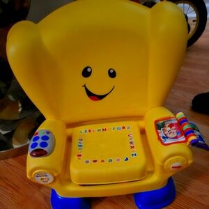 Yellow Kids Interactive Chair